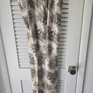 Zara silky printed pants
